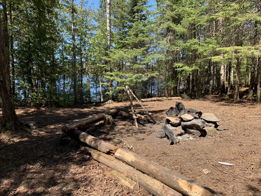 Smoke Lake Campsite 4