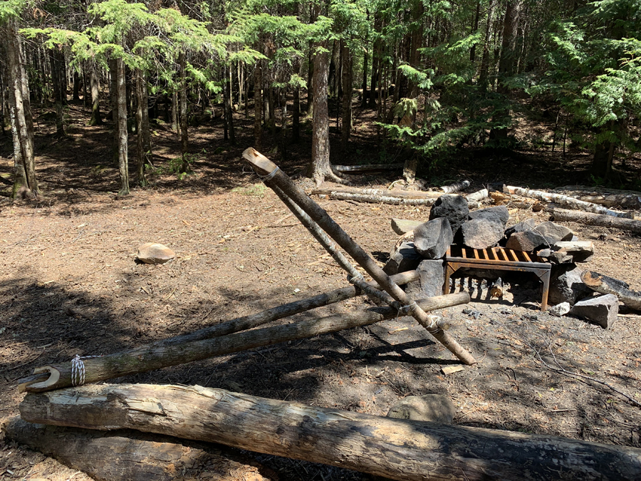 Smoke Lake Campsite 5