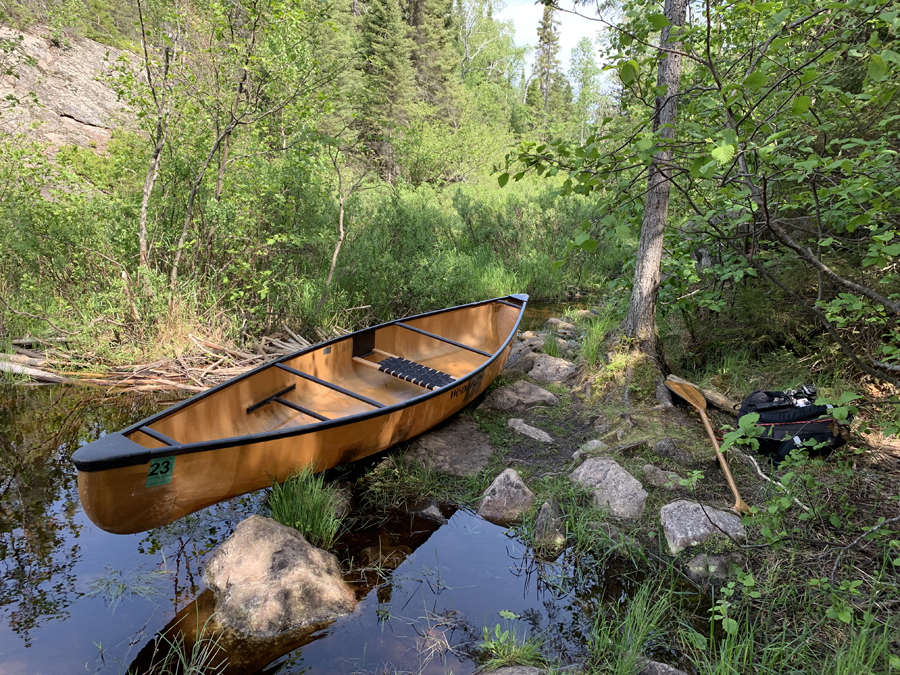 Homer Lake to Whack Lake Portage 3