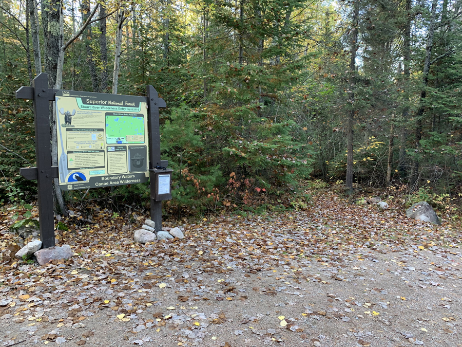 BWCA Entry Point 19 to Stuart River 1