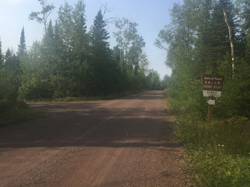 Homer Lake Entry Point 1