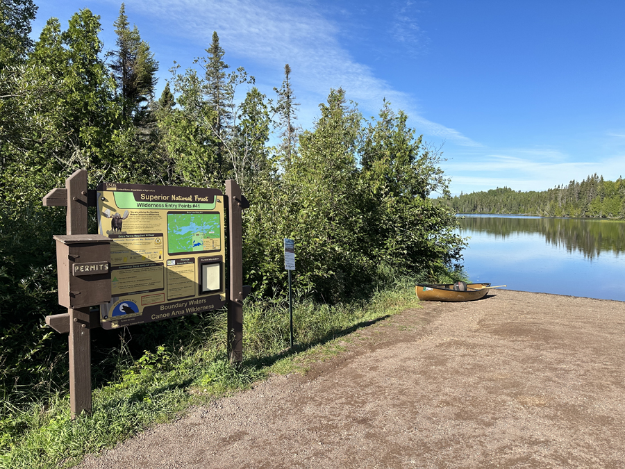 Brule Lake Entry Point 9a