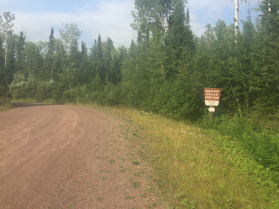 Brule Lake Entry Point 1