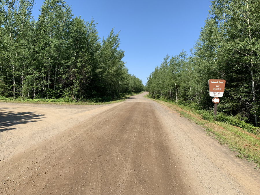 Lizz Lake and Swamp Lake Entry Point 1