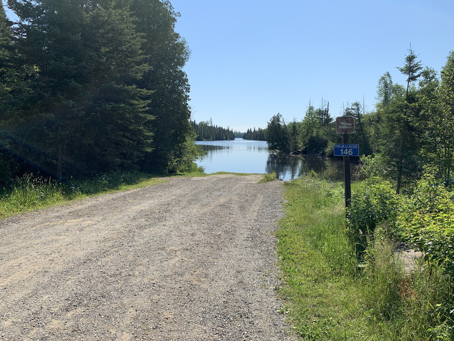 Lizz Lake and Swamp Lake Entry Point 4