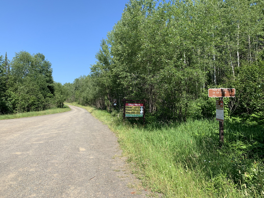 Skipper Lake and Portage Lake Entry Point 3