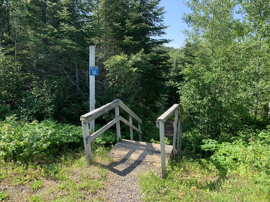 Skipper Lake and Portage Lake Entry Point 8