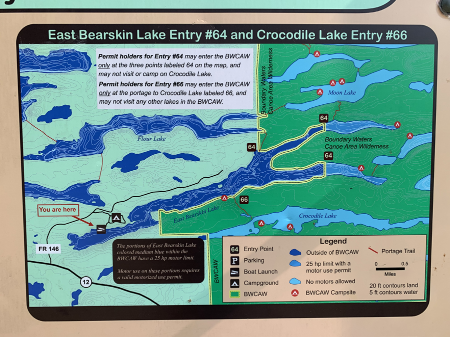 East Bearskin Lake Entry Point 6a