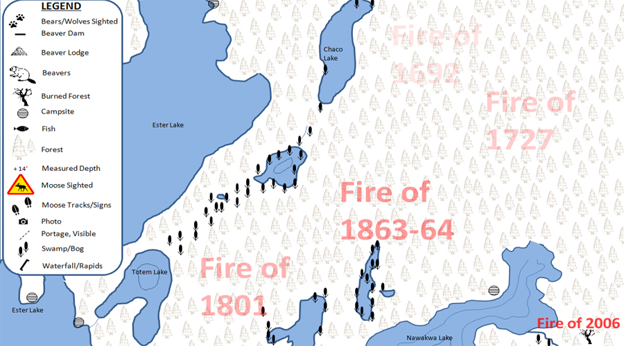 Pitfall Lake PMA Map BWCA